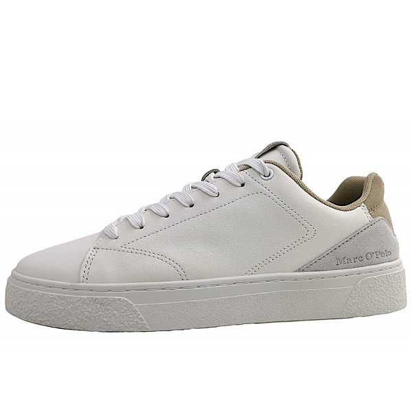 Marc O'Polo sportlicher Schnürer 123 white/Taupe