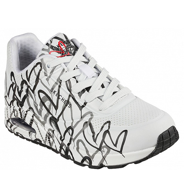 Skechers Uno Sneaker white black