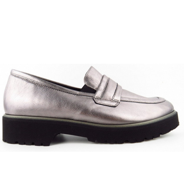 Semler Elena Metallic Slipper TAUPE