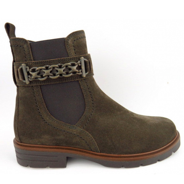 Gabor Velour Stiefelette Engl.brown(altmess