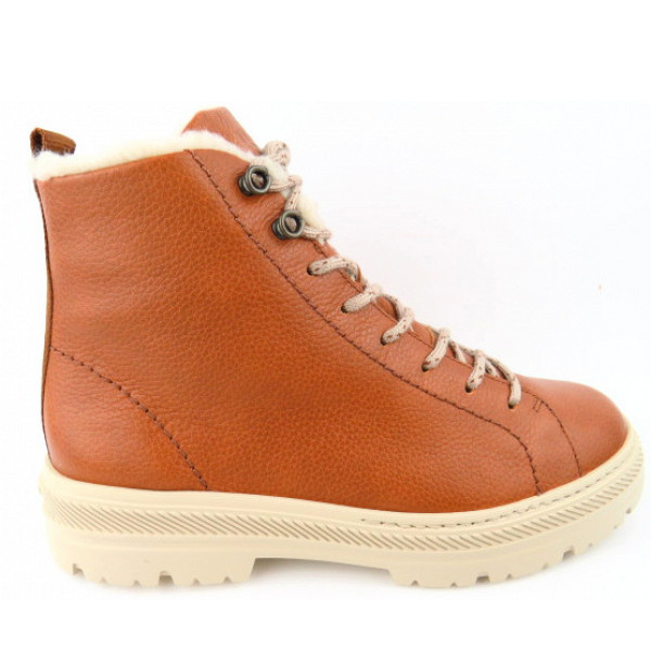 Paul Green Major Calf cognac Stiefelette Braun