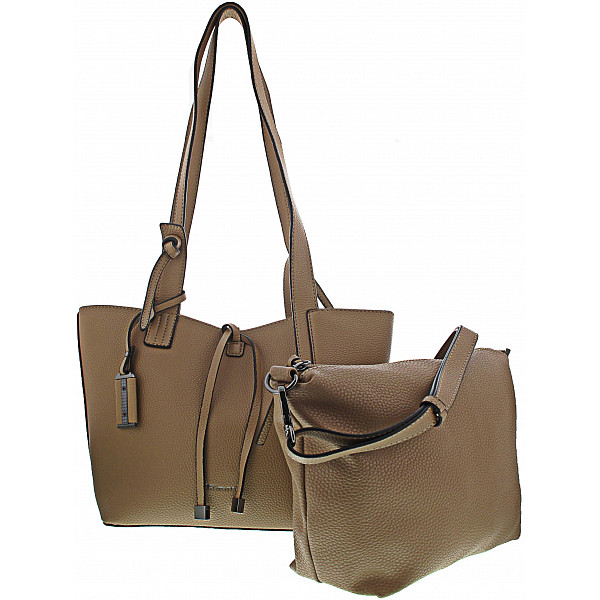 Tamaris Janika Cityshopper mittel Tasche Sand