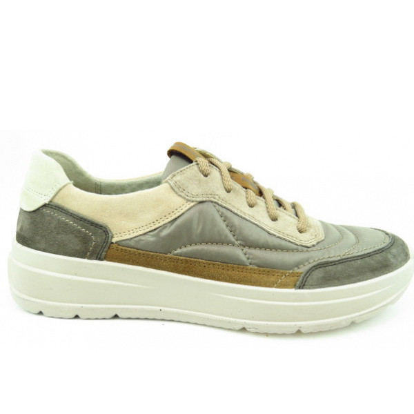 Legero SPRINTER beige mutli sportlicher Schnürer multicolor