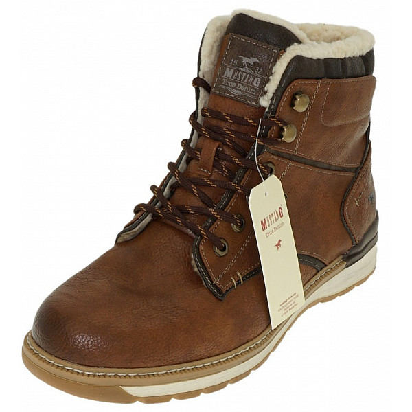 Mustang Stiefel cognac