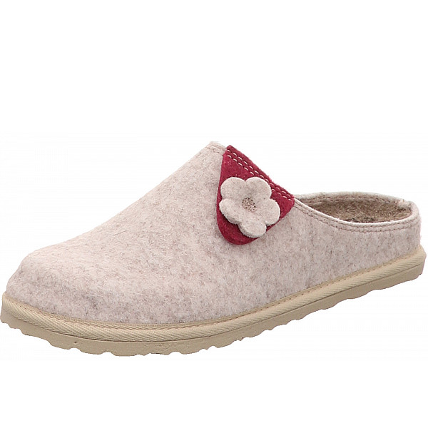 Fischer Markenschuhe Hauschuhe hellbeige