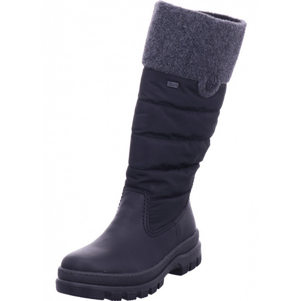 Rieker Stiefel schwarz