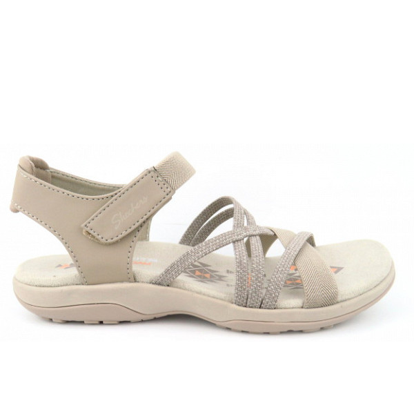 Skechers Meadow Grazer taupe Sandale Grau