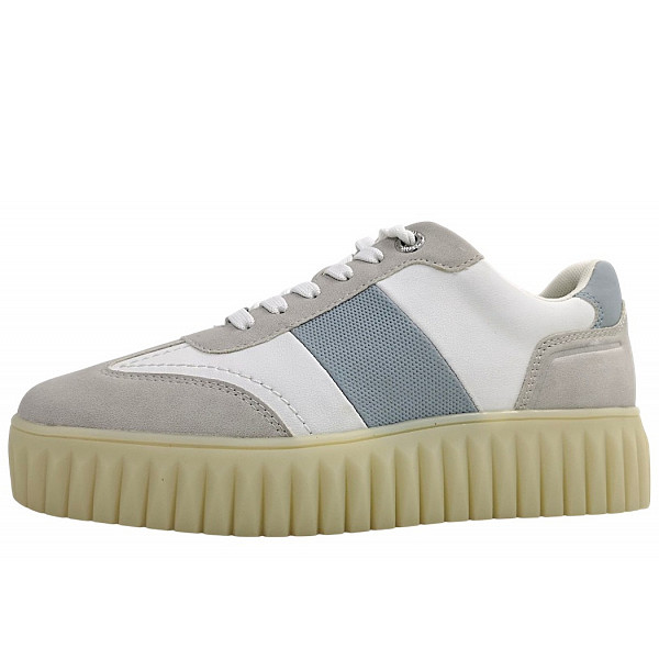 Marco Tozzi sportlicher Schnürer white/blue 184