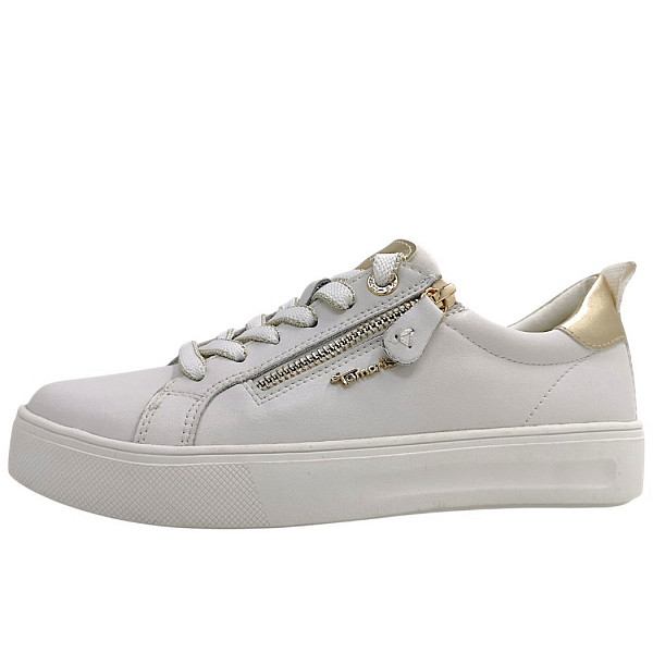 Tamaris Comfort sportlicher Schnürer white 100