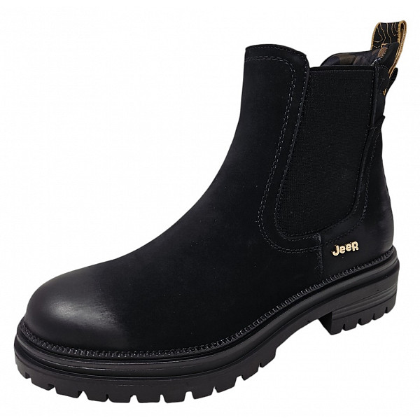 Jeep Crow Chelsea Chelsea Boot black