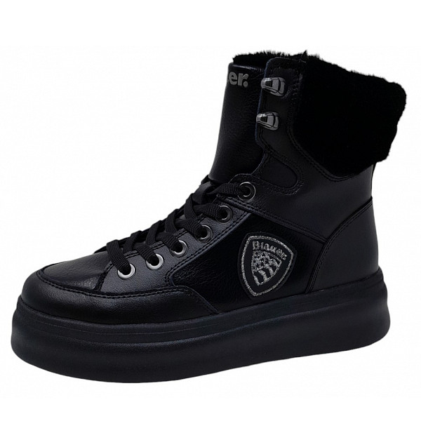 Blauer USA Emery01 Schnürstiefel black