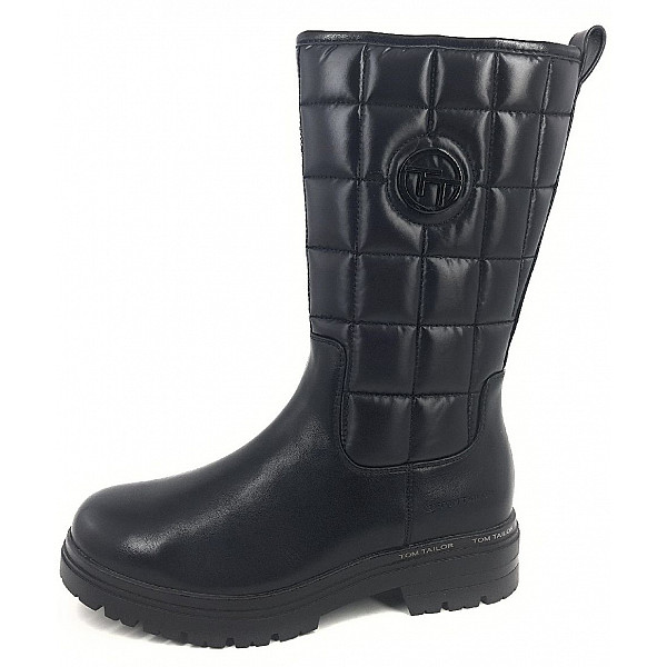 Tom Tailor Stiefel black