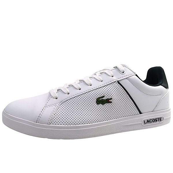 Lacoste Court Base Schnürer 1R5 White/Dark Green