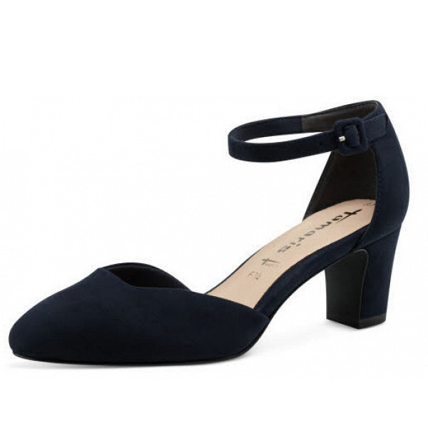 Tamaris slipper Pumps dunkelblau