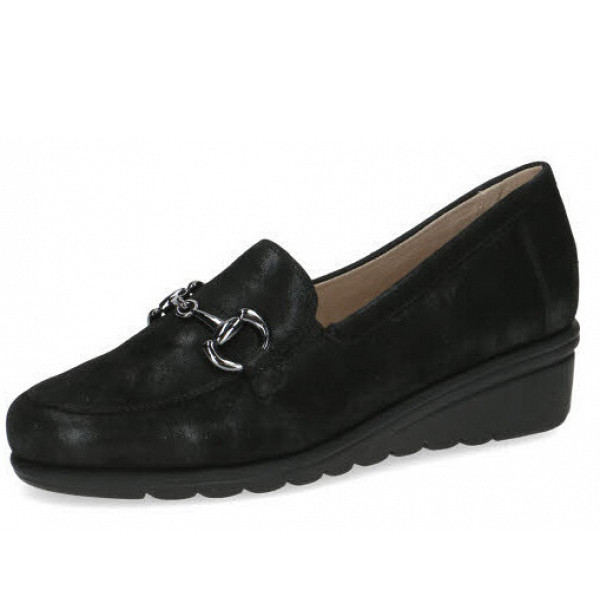 Caprice slippermodel 2475343 Slipper schwarz