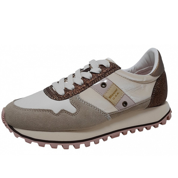 Blauer USA Millen 01 Sneaker creme bronze