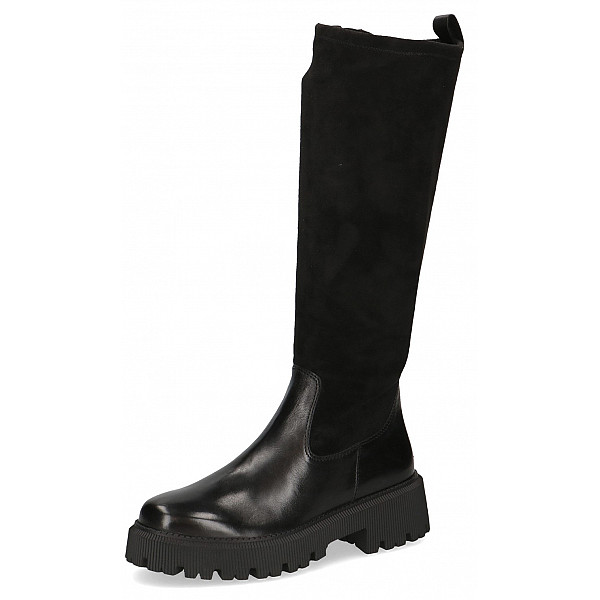 Caprice Schaftstiefel black kombi