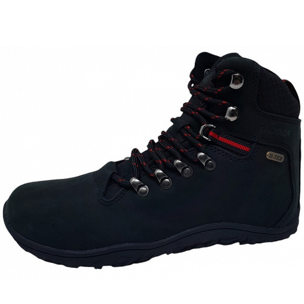 Lackner Human TX High Barfuß Schnürstiefel schwarz