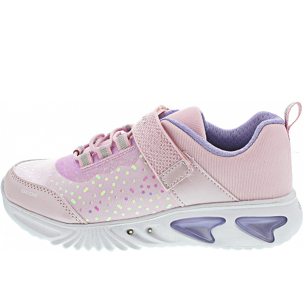 Geox Assister Girl Klettschuh pink-lilac