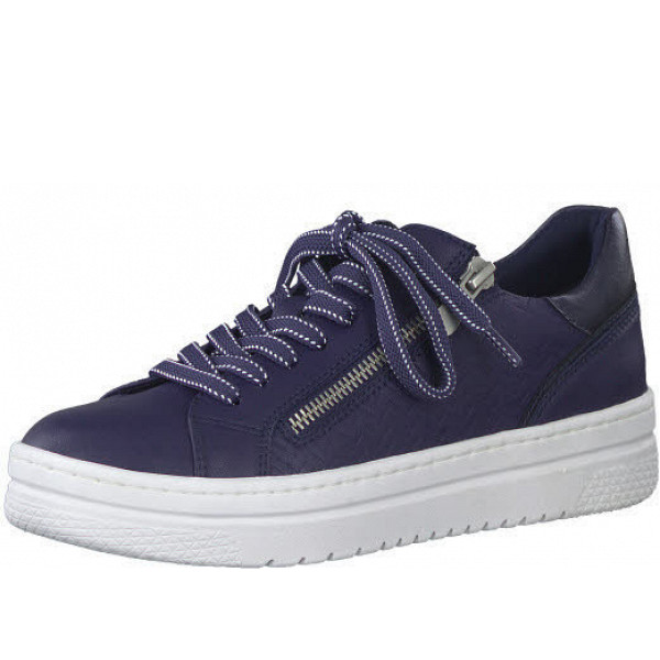 Marco Tozzi schn?rer Sneaker dunkelblau