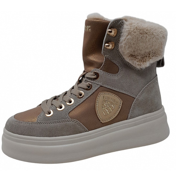 Blauer USA Emery01 Schnürstiefel taupe