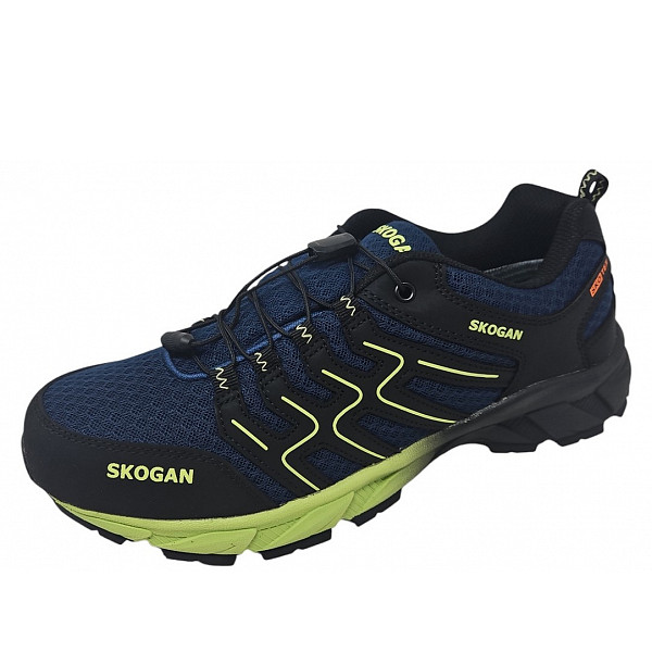 Skogan SKO Runner Wanderschuh navy lime