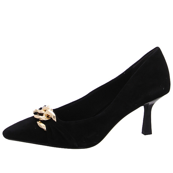 Tamaris Pumps 090 BLACK SUE/GOLD