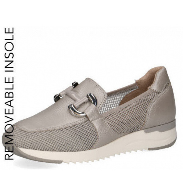 Caprice slippermodel 2452242 Slipper grau-kombiniert