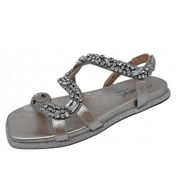 Misstyle by Laura Vita Sandale argent silber