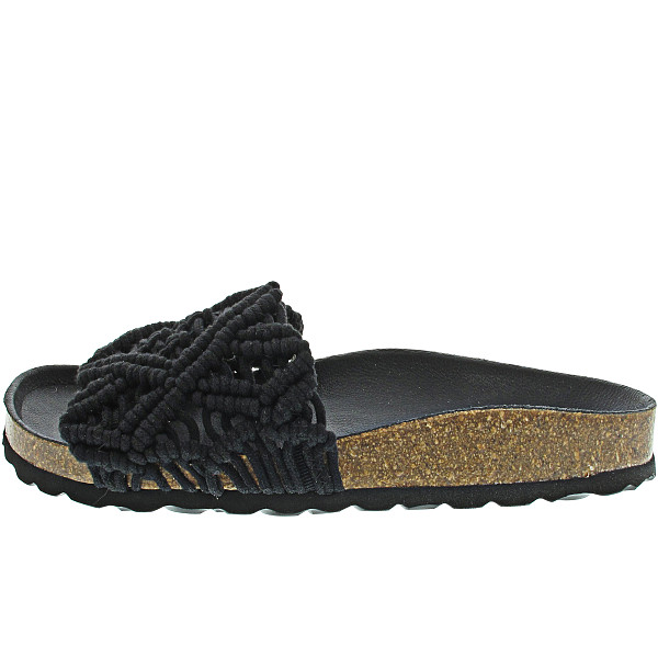 Verbenas Raga Knots Pantolette negro