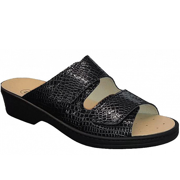 Algemare damen pantolette Pantolette dunkelblau