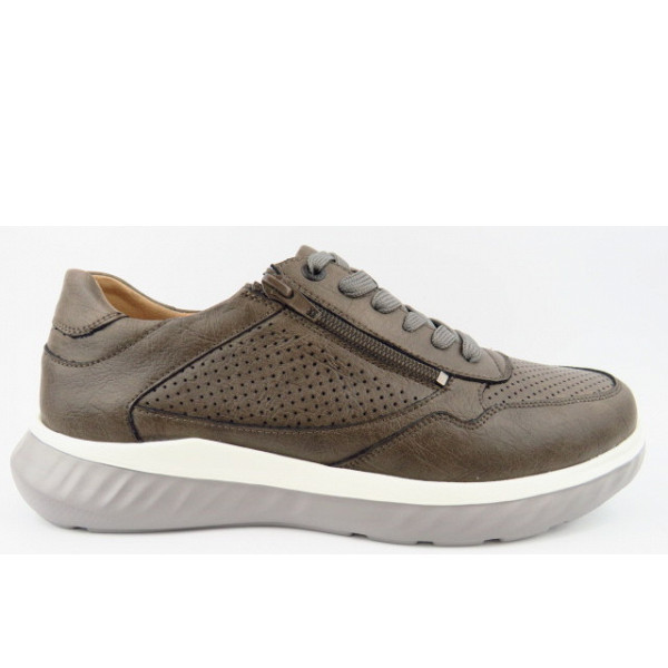 Grünwald S-8152 grau ZIP Sneaker grau