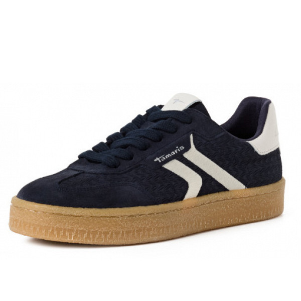Tamaris schnürer Sneaker blau