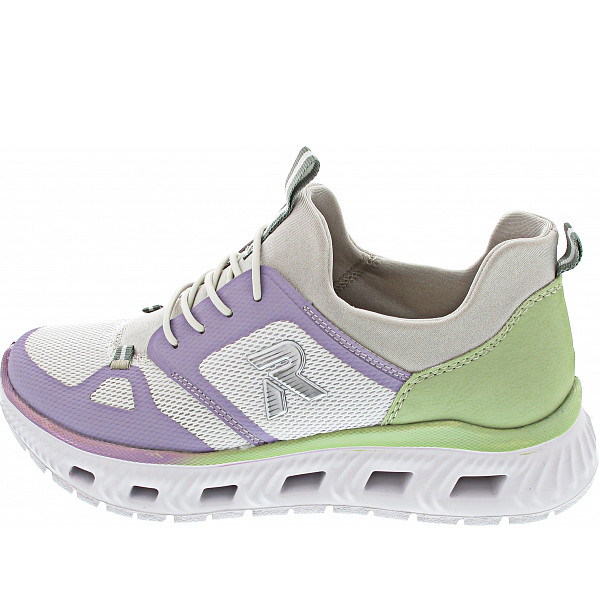 Rieker Slipper viola/weiss/lightmin