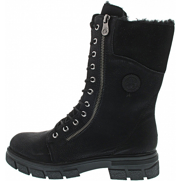 Rieker Schnürstiefel schwarz