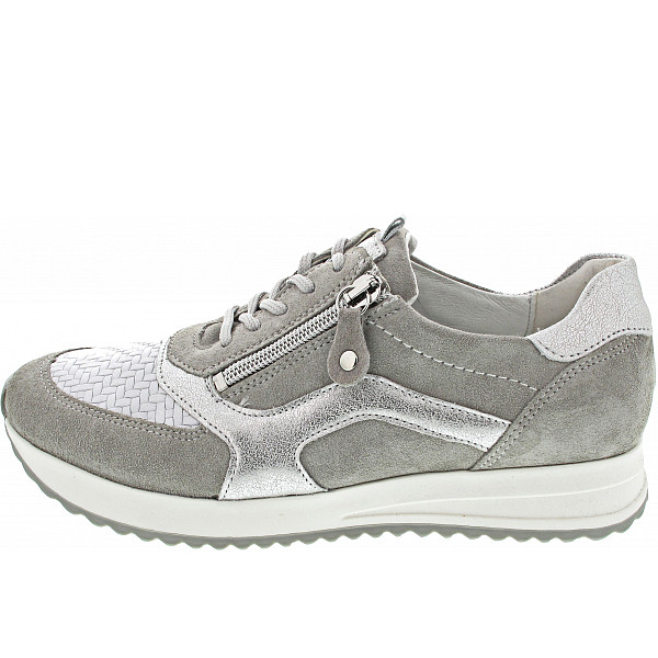 Waldläufer H-Vicky Schnürer grey silber