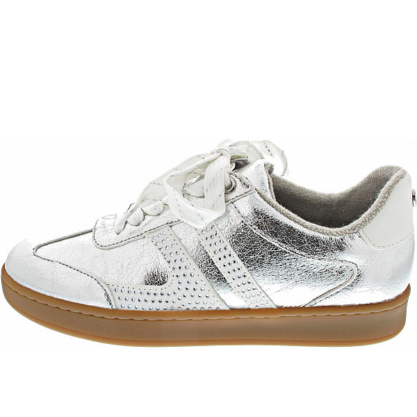 La Strada Sneaker silver-wht-metallic comb