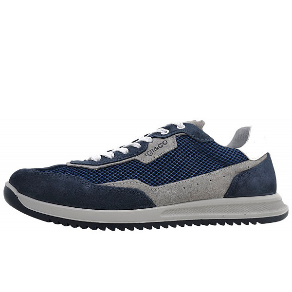 Igi & Co. sportlicher Schnürer navy/blue