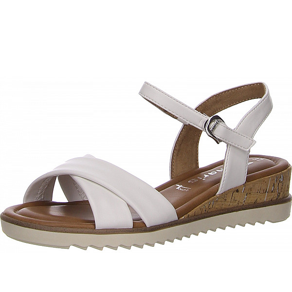 Tamaris sandalette Sandalette weiß