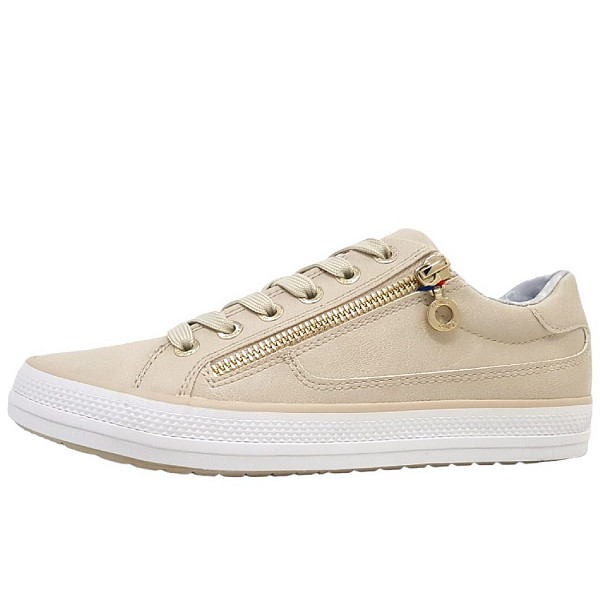 s.Oliver Lace-Up sportlicher Schnürer beige