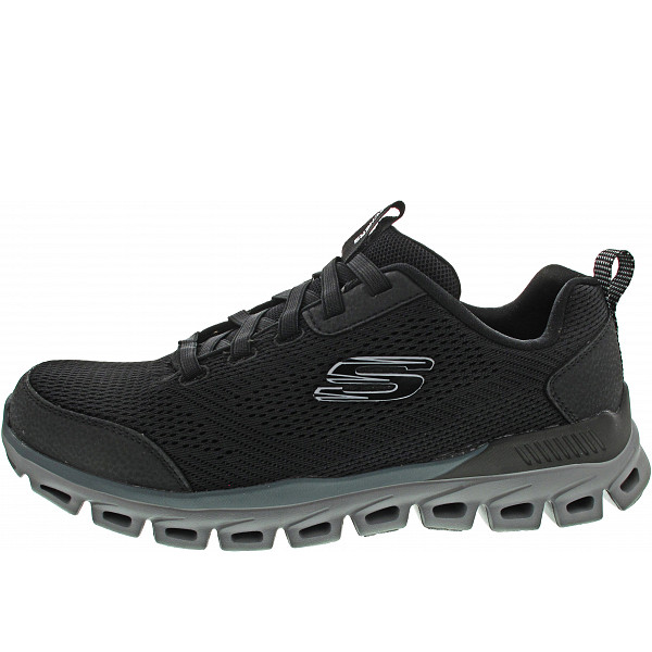 Skechers Glide Step Slipper BKGY