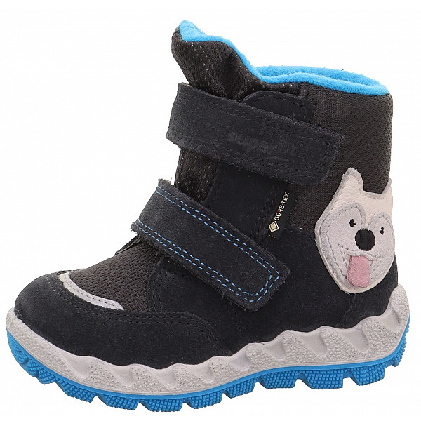 Superfit ICEBIRD Klettstiefel GRAU/TÜRKIS