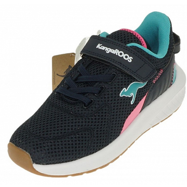 KangaRoos K-Fort Jag EV Sneaker dk navy/neon pink