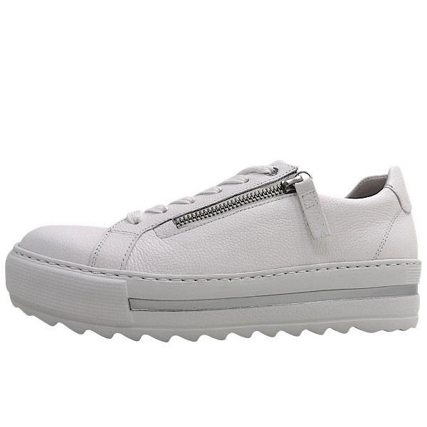 Gabor Comfort sportlicher Schnürer weiss