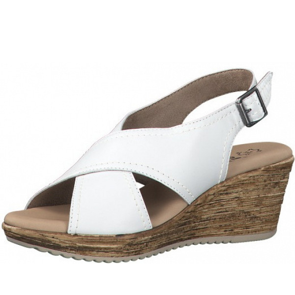 jana Sandalette weiß