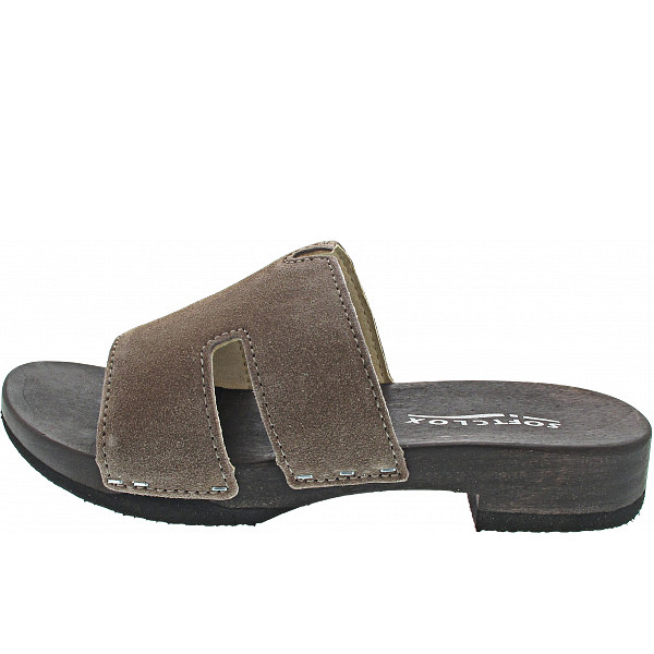 Softclox Blida Pantolette mocca (dunkel)