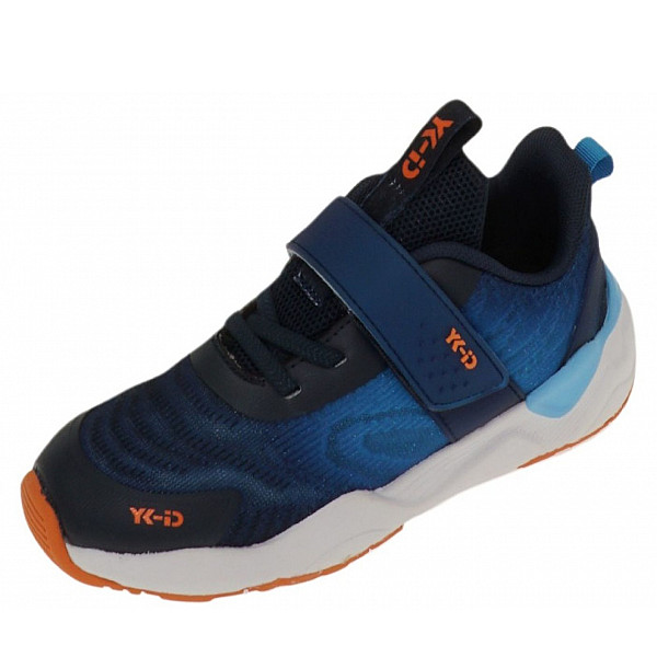 Lurchi LEIF YK-ID Sneaker 8 NAVY BLUE ORANGE