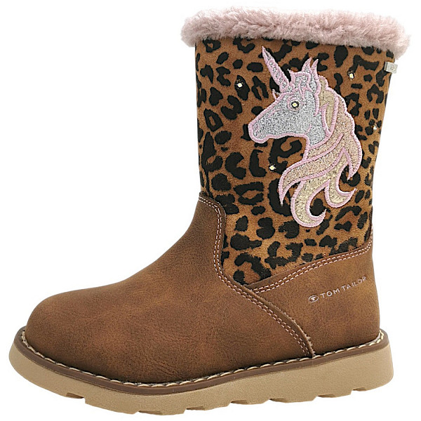 Tom Tailor Winterstiefel Cognac