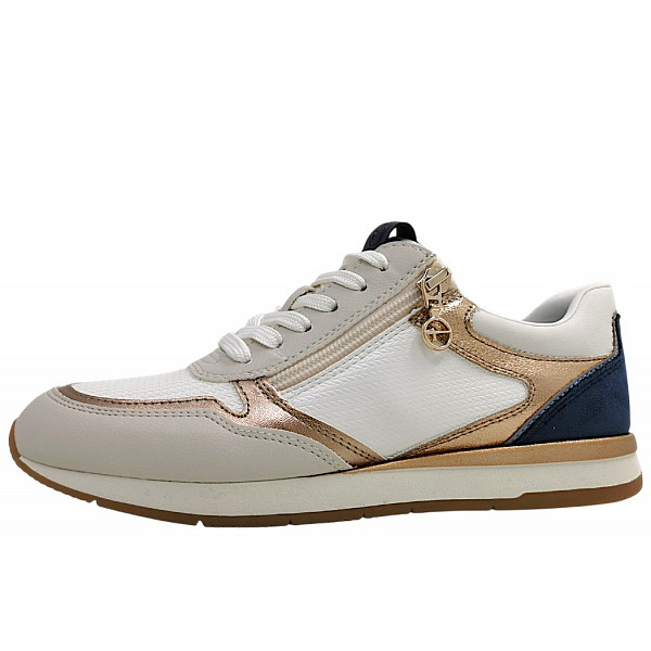 Tamaris sportlicher Schnürer white comb 197