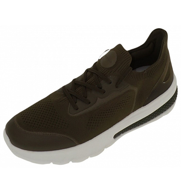 Geox U SPHERICA ACTIF Leinenschuh MILITARY